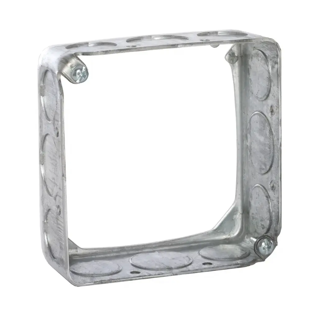 SOBRECAJA GALVANIZADA 4X4", 1 1/2" PROF, KO 1/2" Y 3/4", RACO