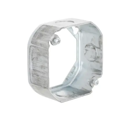 SOBRECAJA GALVANIZADA OCTAGONAL 4", 1 1/2" PROF, KO 1/2", RACO