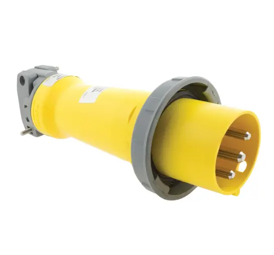 CLAVIJA INDUSTRIAL GRADO IEC, 16A 100-130V, 2P+T, IP67, WDK