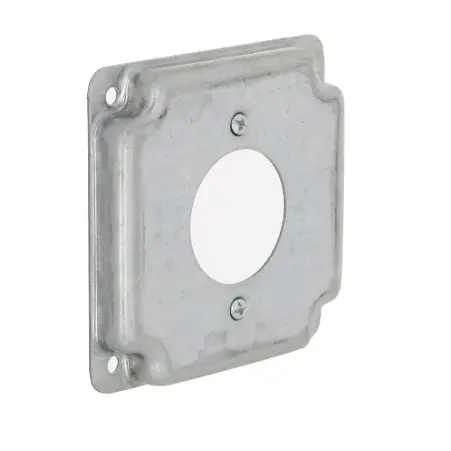TAPA GALVANIZADA 4X4" PARA TOMACORRIENTE 30A, RACO