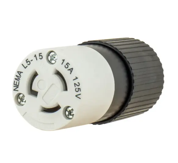 TOMA DE BLOQUEO INDUSTRIAL COLGANTE L5-15R, 15A 125V, BRYANT