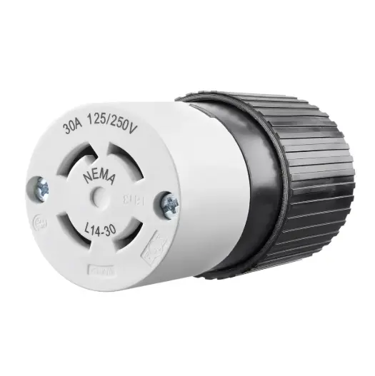 TOMA DE BLOQUEO COLGANTE INDUSTRIAL L14-30R, 30A 125/250V, BRYANT 