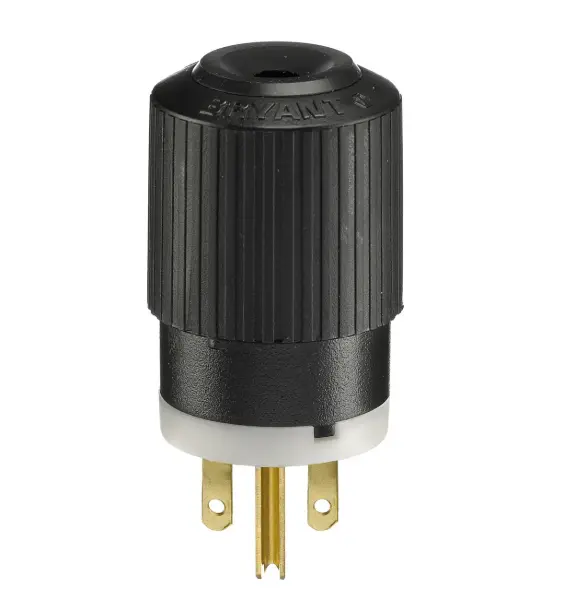 CLAVIJA RECTA INDUSTRIAL 6-15P, 15A 250V, BRYANT
