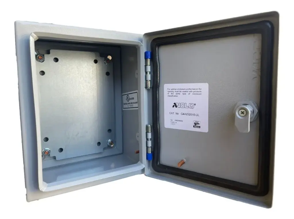GABINETE NEMA 4 IP66 CON PLATINA UL ANCLO