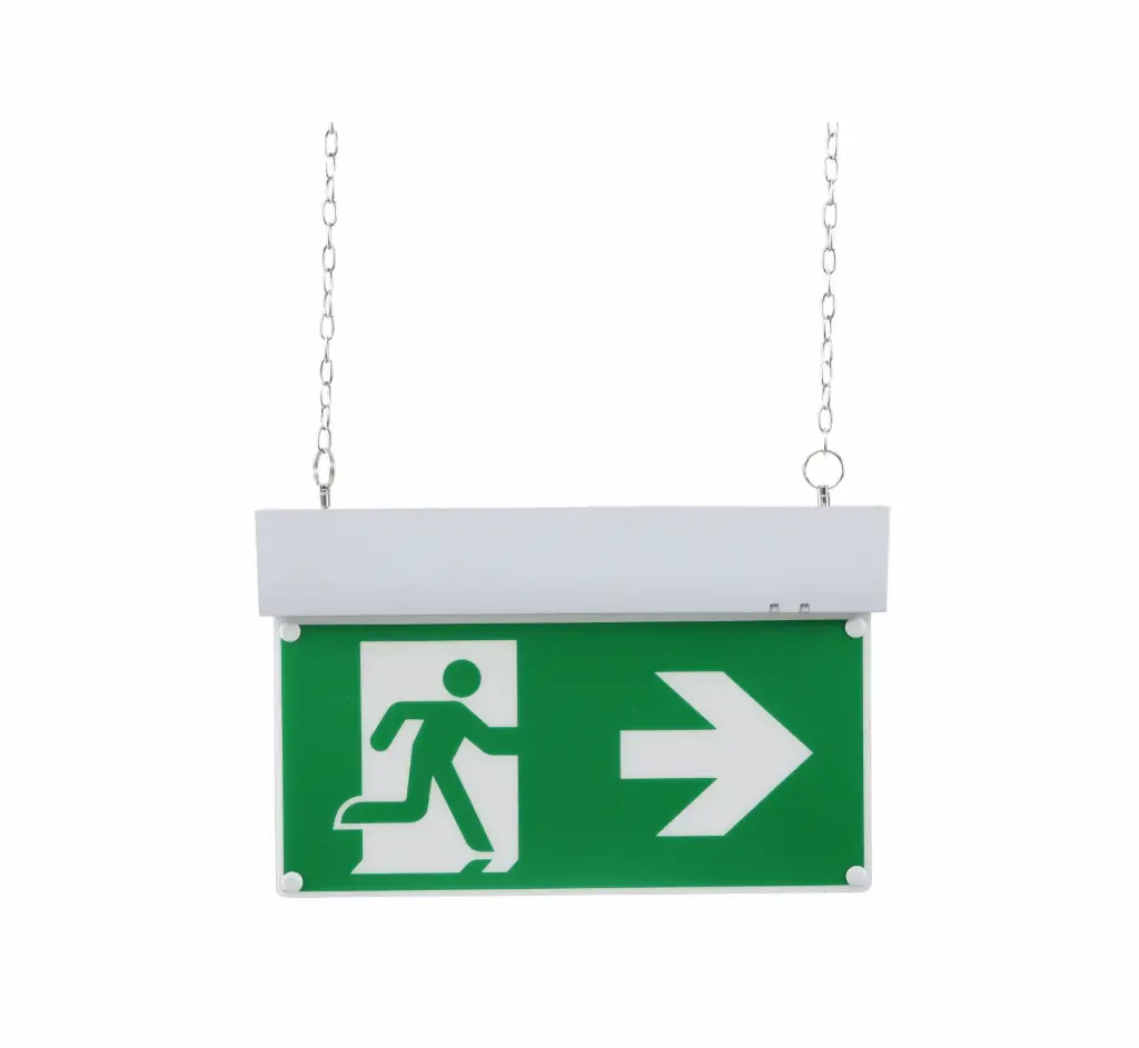 LUMINARIO LED DE EMERGENCIA 4S 1.8W 120-277V IP20 VERDE LUMIANCE