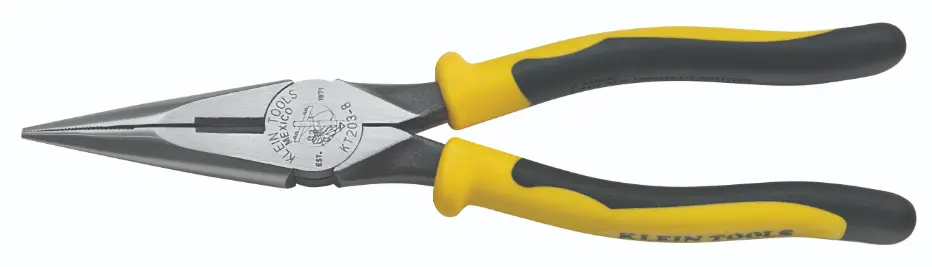 PINZA DE PUNTA CÓNICA CON CORTE 8" KLEIN