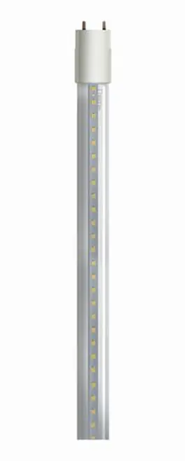 TUBO LED T8 18W 65K 100-265V DOBLE CONEXIÓN 1.20MTS SAGLITE