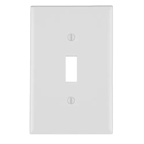 TAPA PARA APAGADOR SENCILLO 2X4 BAQUELITA, LEVITON