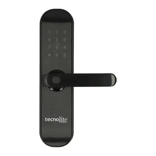 CERRADURA INTELIGENTE WIFI CON TIMBRE IP43, TECNOLITE