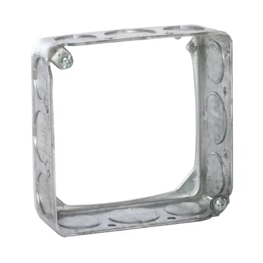 [SC44-M] SOBRECAJA GALVANIZADA 4X4", 1 1/2" PROF, KO 1/2" Y 3/4", RACO
