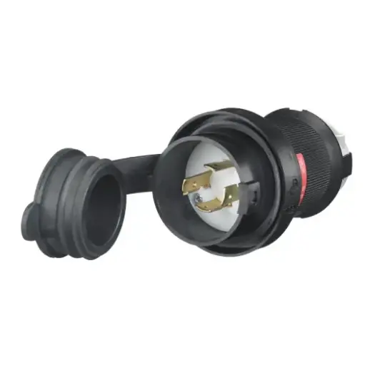 [HBL2431SW] CLAVIJA DE BLOQUEO INDUSTRIAL L16-20P, 20A 480V TRIFÁSICO DELTA, A PRUEBA DE AGUA, WDK