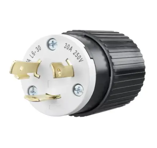 [70630NP] CLAVIJA DE BLOQUEO INDUSTRIAL L6-30P, 30A 250V, BRYANT 