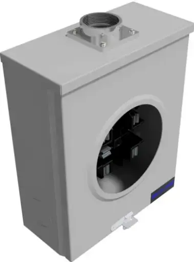 [P5200] BASE PARA WATTHORÍMETRO MONOFÁSICO 5 TERMINALES 225 AMP ACOMETIDA AÉREA RILEZ