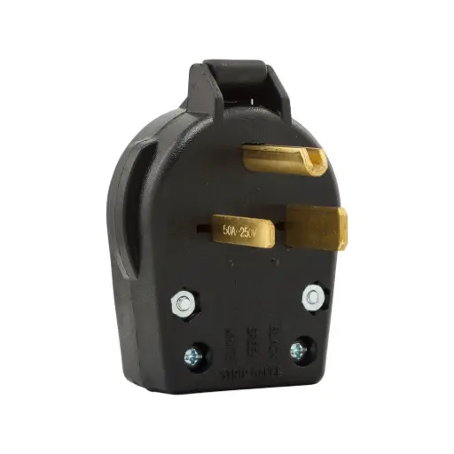 [9650P] CLAVIJA INDUSTRIAL ANGULADA 30-50A 250V 2P-3H 6-30P/6-50P EATON