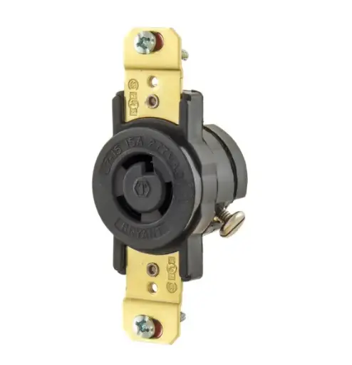 [4760] RECEPTÁCULO DE BLOQUEO EMPOTRABLE INDUSTRIAL L7-15R, 15A 277V, BRYANT