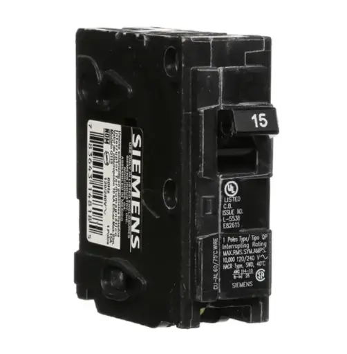 INTERRUPTOR TERMOMAGNÉTICO  ENCHUFABLE QP SIEMENS