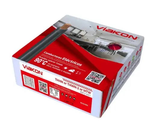 CABLE THWN-2/THHN CAJA VIAKON