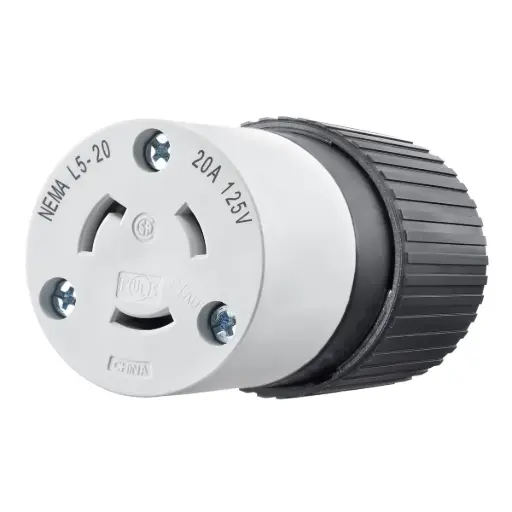 [70520NC] TOMA DE BLOQUEO COLGANTE INDUSTRIAL L5-20R, 20A 125V, BRYANT