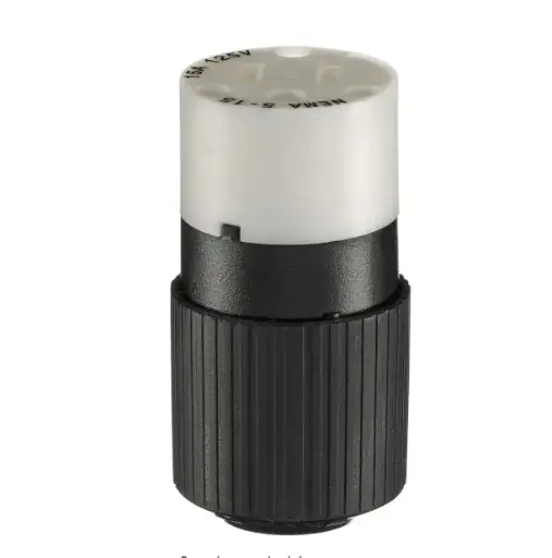 TOMA RECTA COLGANTE INDUSTRIAL 5-15R, 15A 125V, BRYANT 